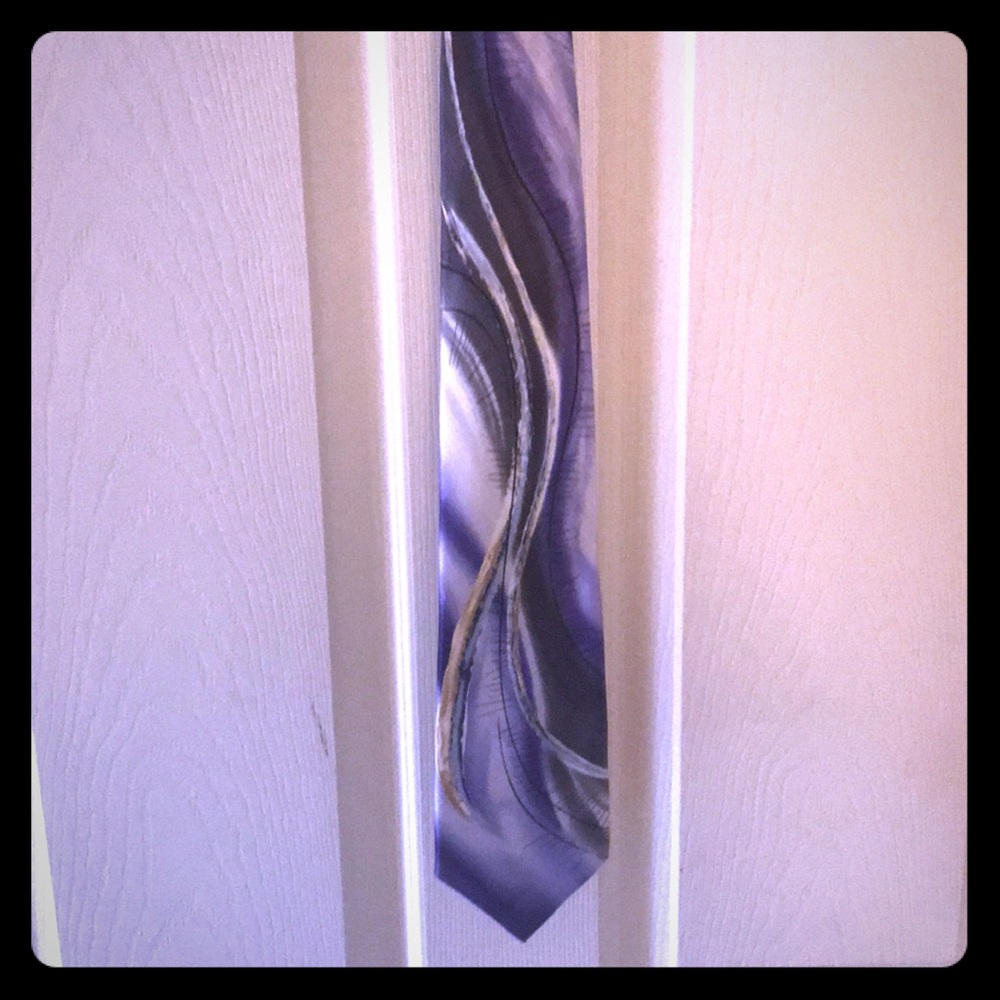 Purple J. García tie